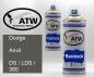 Preview: Dodge, Anvil, DS / LDS / 385: 400ml Sprühdose + 400ml Klarlack - Set, von ATW Autoteile West.